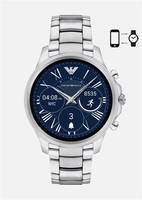 emporio armani connected smartwatch.